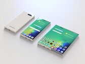 These renders of the proposed Samsung rollable smartphone looks simply stunning. (Source: Lets Go Digital)