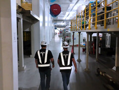 The Tesla LFP battery factory in Nevada. (Image source: Tesla)