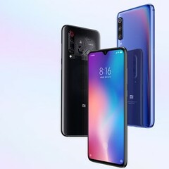 The transparent Mi 9 alongside an &#039;opaque&#039; sibling. (Source: Xiaomi)