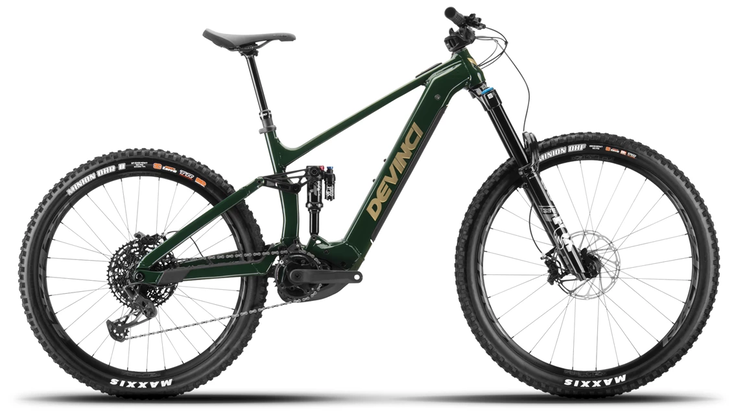 The Devinci E-Troy GX LTD e-bike. (Image source: Devinci)