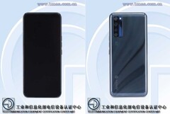 The ZTE A20 5G will be the first smartphone with an under-screen camera. (Image source: TENAA via Sparrows News)