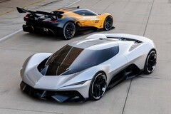 Corvette CX and CX.R Vision Gran Turismo concepts — not for sale. (Image source: GM)