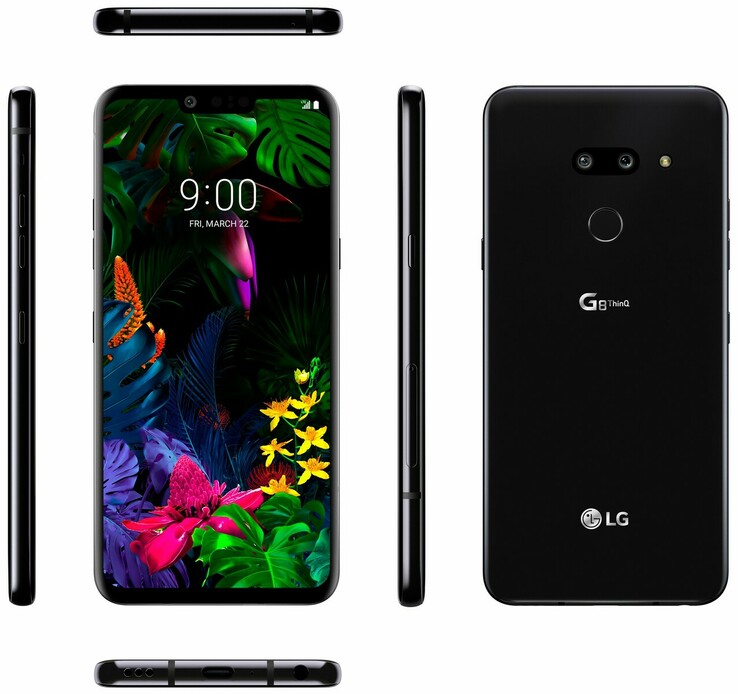 "Leaked" LG G8 ThinQ renders courtesy of Evan Blass. (@Evleaks)