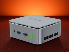 GMK will release a barebone configuration of the NucBox G10. Pictured: the mini PC. (Image source: GMKtec - edited)
