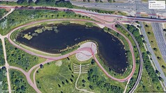 GNSS test ride: Lake