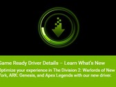 NVIDIA GeForce Game Ready Driver 442.50 - What's New (Source: GeForce Experience app)