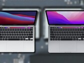 It seems the 256 GB SSD in the M1 MBP 13 is faster than the 256 GB drive in the M2 MBP 13. (Image source: Apple - edited)
