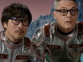 Nicolas Winding Refn and Hideo Kojima in a AI generated Prada commercial