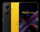 Xiaomi will be returning to its iconic Poco yellow with the Poco X7 Pro. (Image source: 91mobiles - edited)