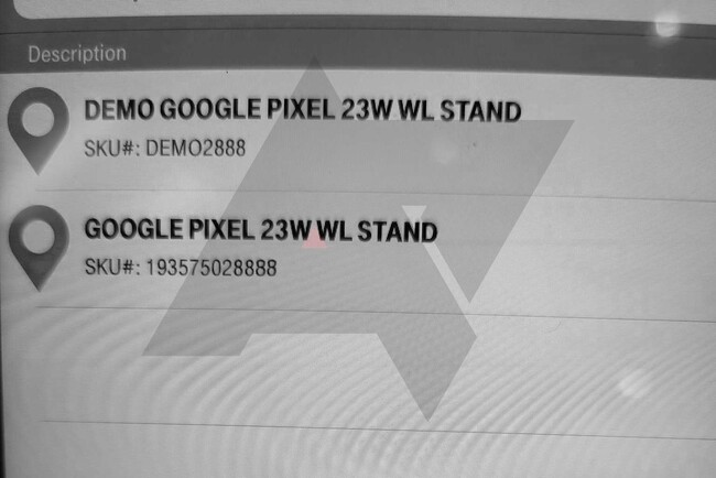 This leaked image leaves little doubt that the new Pixel Stand and Pixel 6 will support 23W wireless charging (Image: Android Police)