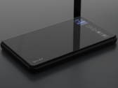 The Qalzy AI kitchen scale (pictured) has a splash-proof tempered glass top. (Image source: Qalzy)