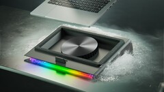 Razer recently unveiled its own laptop cooling pad at RazerCon 2024. (Image source: Razer)