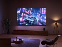 The TCL MQLED85 and C765 TVs have been spotted at European retailers. (Image source: TCL)