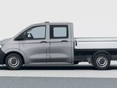The electric Volkswagen e-Transporter DoKa pickup truck (Image source: Volkswagen)