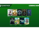 A promotional image for Xbox Game Pass that showcases cover art for nine new titles being added to the service in April 2025. (Image Source: Microsoft)