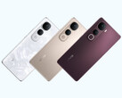 The Vivo Y400 Pro smartphone comes in freestyle white, fest gold, and nebula purple colorways (Image source: Vivo)