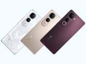 The Vivo Y400 Pro smartphone comes in freestyle white, fest gold, and nebula purple colorways (Image source: Vivo)
