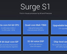 The Surge S1 aims to balance performance and power-efficiency for upper-mid range handsets. (Source: Fonearena)