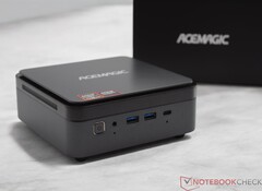 The Acemagic F3A mini PC with the AMD Ryzen AI 9 HX 370 is almost $390 off right now. (Image source: Sebastian Bade)