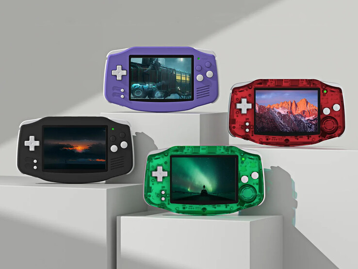 The Anbernic RG34XX also mimics the Game Boy Advance.