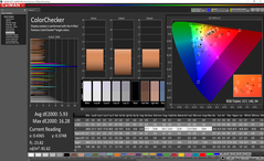 ColorChecker before calibration