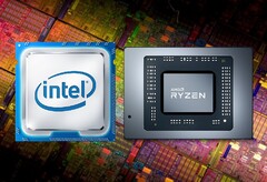 The Intel Core i9-11900KF vs Ryzen 7 5800X comparison boils down to core performance and power differences. (Image source: Intel/AMD/TechSpot - edited)