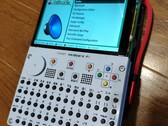 The Hyper Keyboard Pi turns the RPi board into a handheld PC. (Image source: Booth.pm)