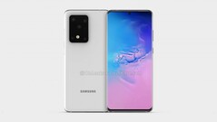 The Samsung Galaxy S11+. (Image source: CashKaro/@OnLeaks)