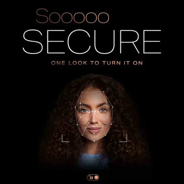 Authentication via IR camera is possible (Image source: Infinix)