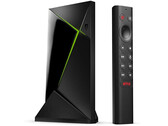 The SHIELD TV Pro and its remote. (Source: The Verge)