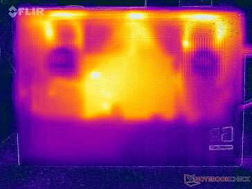 Surface temperature stress test (underside)