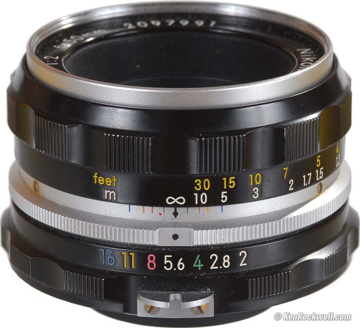 The original Nikon Nikkor-H Auto 50 mm f/2 lens looks dangerously similar to the lens ArtraLab is planning to release later this year. (Image source: Ken Rockwell)