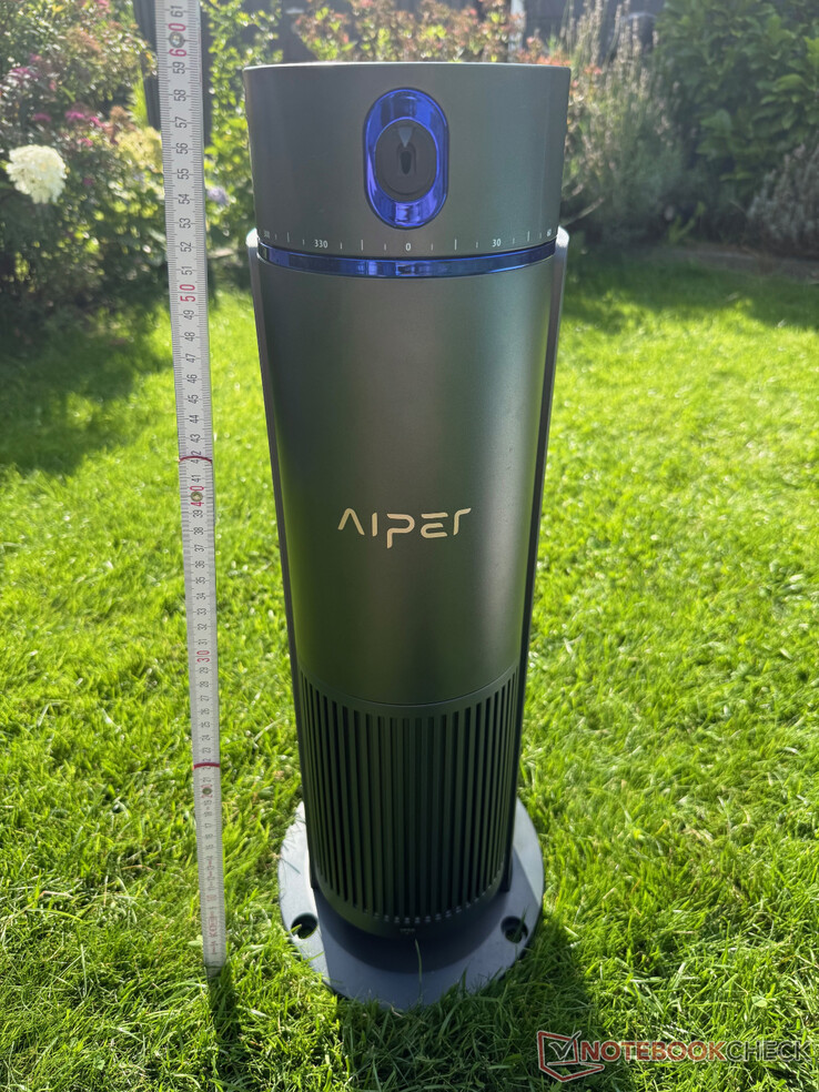 Aiper IrriSense is around 60 cm high