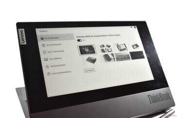 ThinkBook Plus E-Ink: settings