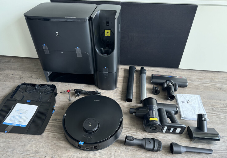 Scope of delivery of the Ecovacs Deebot T30S Combo Complete