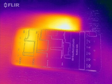 Heatmap front side