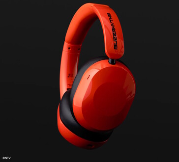 A special edition Final UX1000 headphones made in collaboration with Nippon TV's "Buzz Rhythm 02" music show. (Image source: Final)