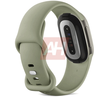 Fitbit edge in olive from back
