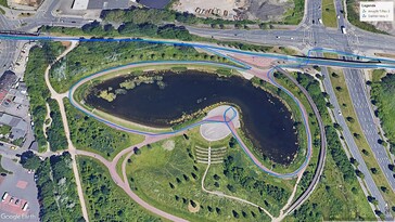GNSS test drive: first lake