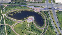 GNSS, around the lake