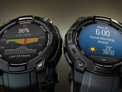 Garmin’s Instinct 3 AMOLED smartwatch (pictured) is receiving beta version 10.16. (Image source: Garmin)