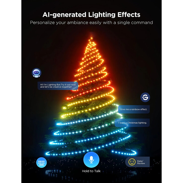 The Govee String Lights 2S. (Image source: Govee)