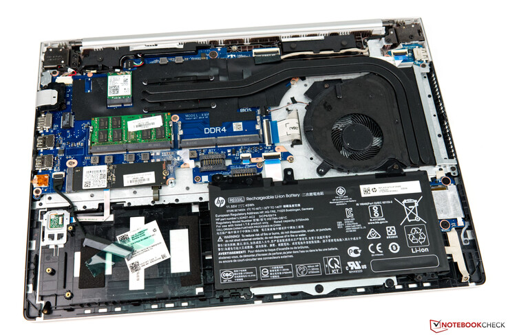 HP ProBook 455 G7 without bottom plate