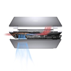 Dell Latitude 9420 comes cooling. (Image Source: Dell)