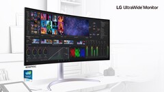 The LG UltraWide 40WP95C operates natively at 5,120 x 2,160 pixels. (Image source: LG)