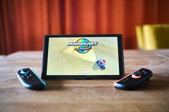 The Nintendo Switch 2 console in action (Image source: Notebookcheck)