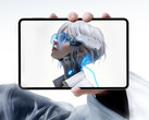 The Chinese Astra 2 starts at $939 on Giztop. Pictured: a promo picture showing the display of the tablet.