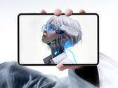 The Chinese Astra 2 starts at $939 on Giztop. Pictured: a promo picture showing the display of the tablet.