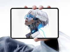 The Chinese Astra 2 starts at $939 on Giztop. Pictured: a promo picture showing the display of the tablet.