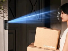 The SwitchBot Keypad Vision (pictured) brings facial recognition to more users. (Image source: SwitchBot)